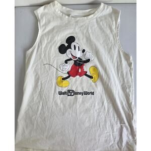 Mickey Mouse Disney Women's Muscle Tank Top Size Medium